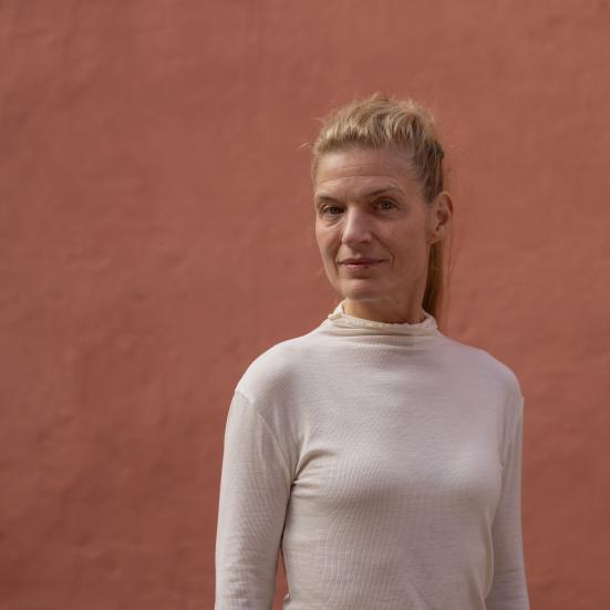 Iben Mondrup. Foto af Ib Helles Olesen, Forfatterweb